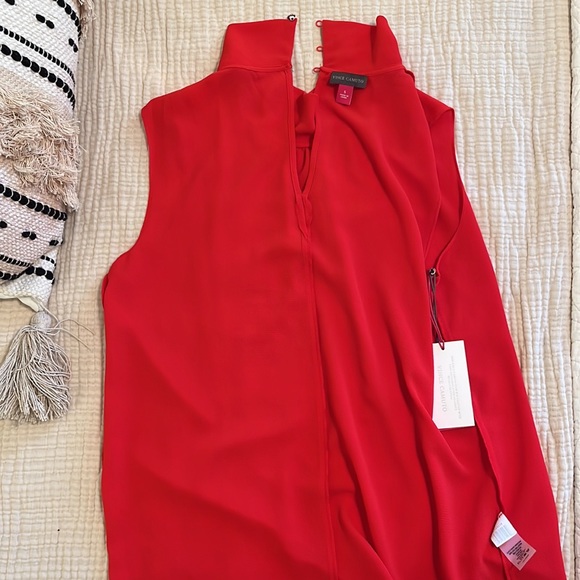 Vince Camuto Red Top - Picture 6 of 6